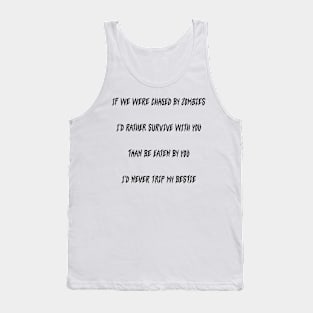 Zombie Besties Tank Top